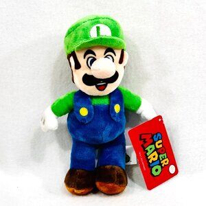 Super Mario Luigi Plush/Stuffed Toy by Good Stuff/Nintendo (2022)  - All Tags